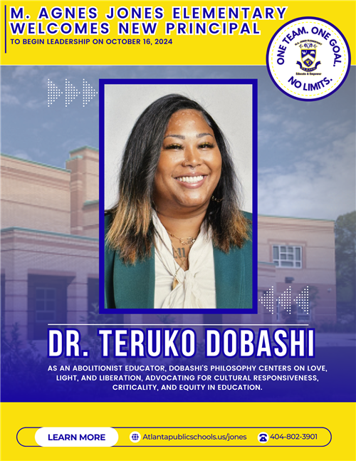 Flyer on Principal Announcement